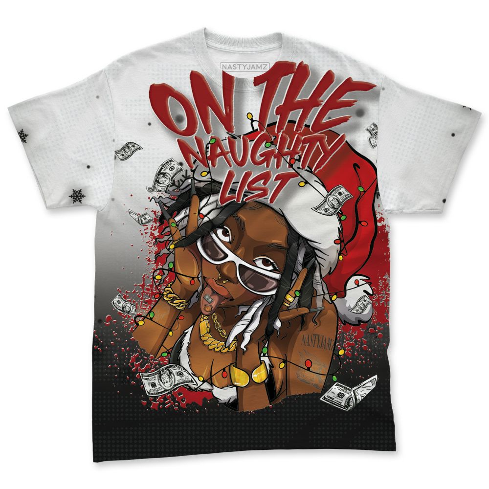 Retro-Red-Taxi-12s-NastyJamz-T-Shirt-Match-Smas-Naughty-List-All-Over-Print