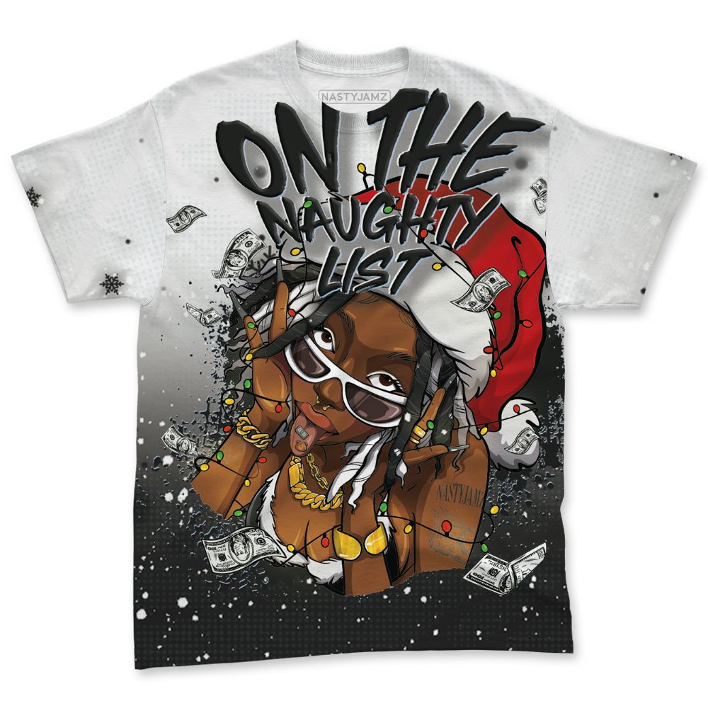 Reverse-Oreo-6s-NastyJamz-T-Shirt-Match-Smas-Naughty-List-All-Over-Print