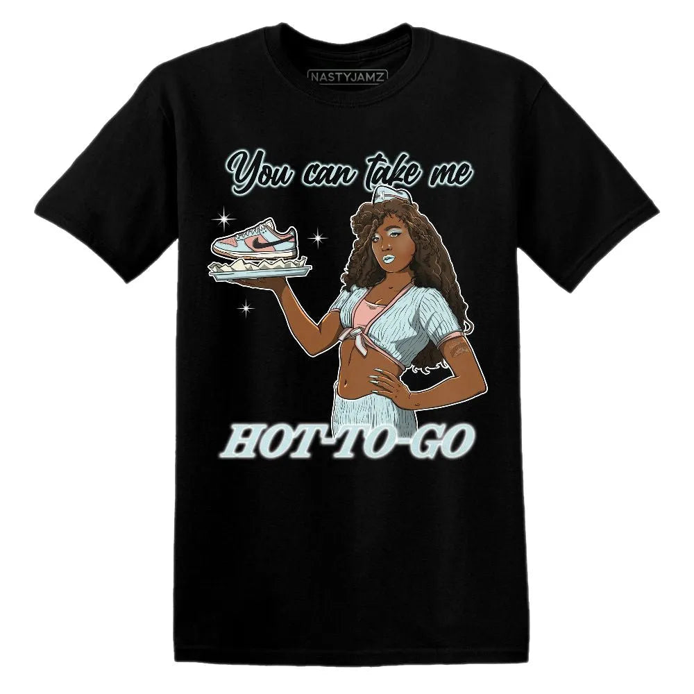 Ready To Go Dunk Arctic Orange NastyJamz Website T-Shirt 2D