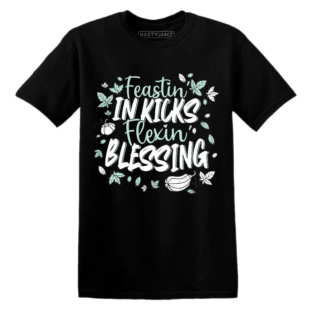 Kicks Feasting.AF 1 Jade Ice NastyJamz Website T-Shirt 2D