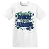 Kicks Feasting.Dunk Royal Malachite NastyJamz Website T-Shirt 2D