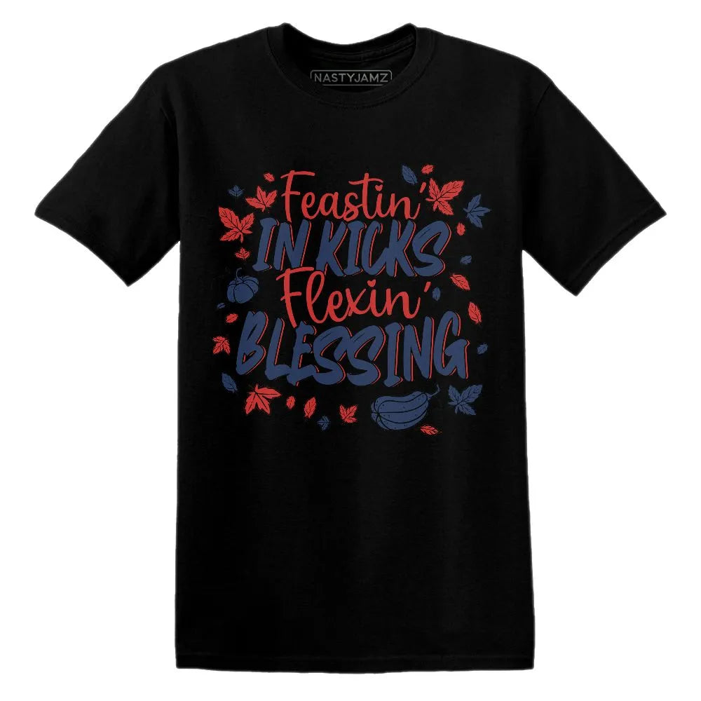 Kicks Feasting.VaporMax Gold Navy Midnight NastyJamz Website T-Shirt 2D