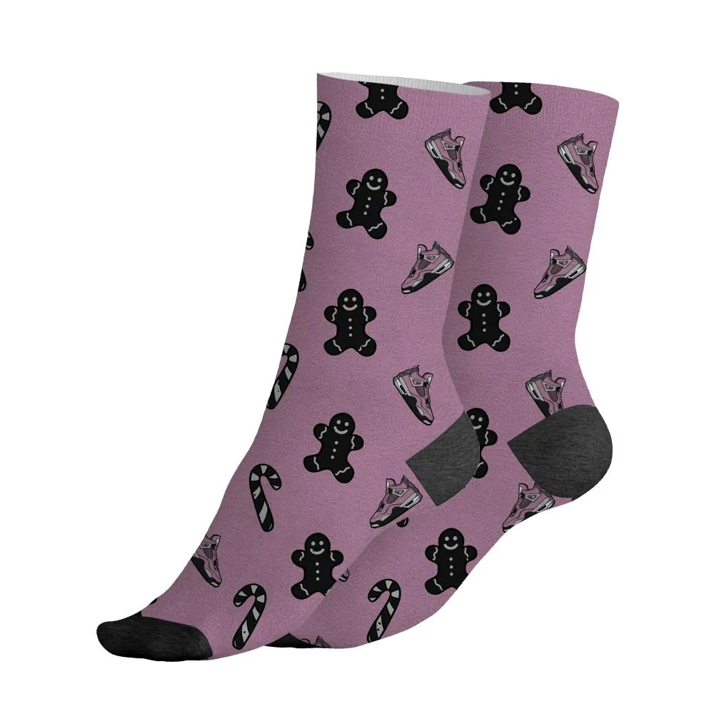 Orchid-Neutral-Grey-Black-White-4s-NastyJamz-Socks-Match-Candy-Cookie-Kicks-3D