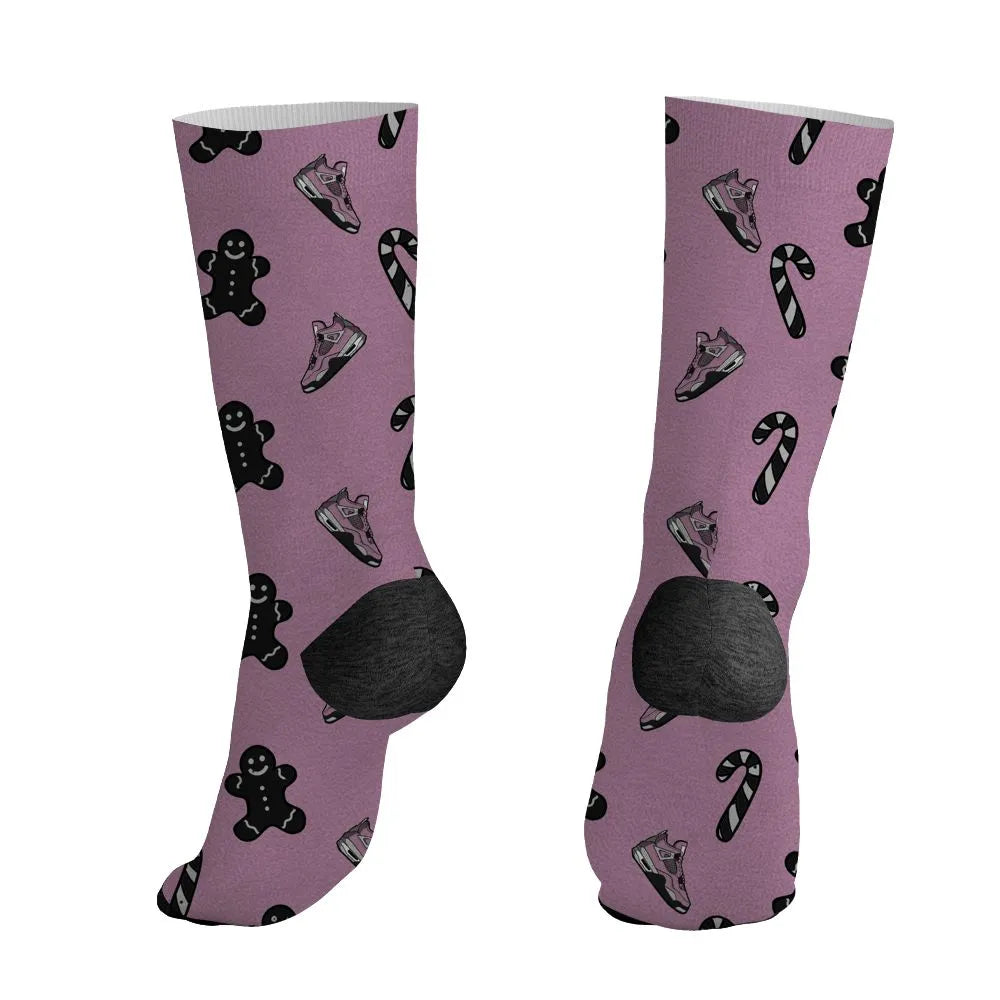 Orchid-Neutral-Grey-Black-White-4s-NastyJamz-Socks-Match-Candy-Cookie-Kicks-3D