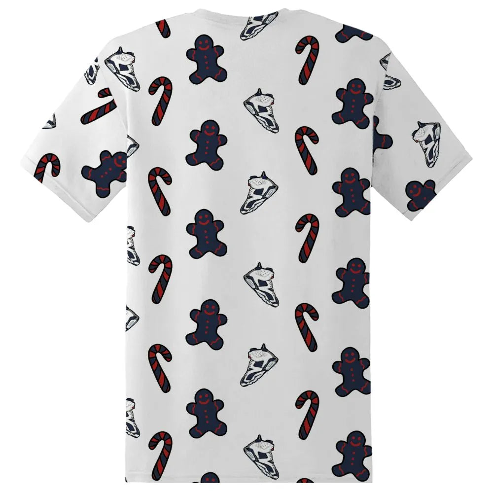 White-Navy-6s-NastyJamz-T-Shirt-Match-Candy-Cookie-Kicks-3D