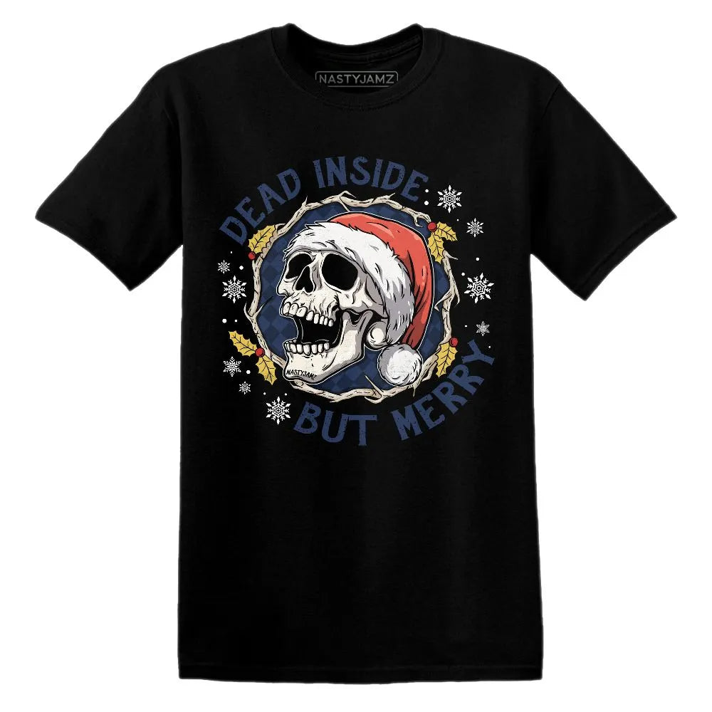 VaporMax-Gold-Navy-Midnight-NastyJamz-T-Shirt-Match-Dead-Inside-But-Merry