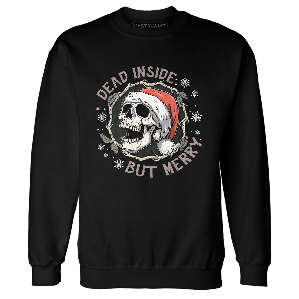 Black-Violet-Ore-3s-NastyJamz-Sweatshirt-Match-Dead-Inside-But-Merry