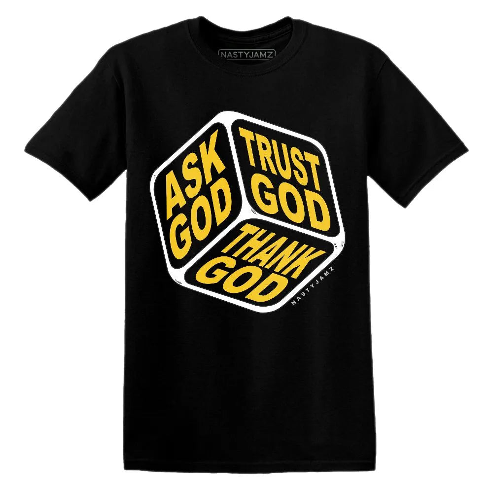 Yellow-Ochre-6s-NastyJamz-T-Shirt-Match-Trust-God