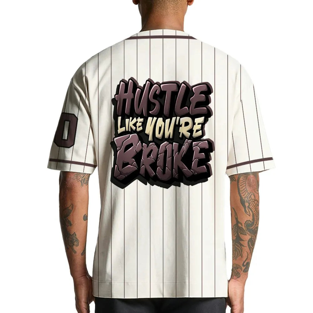 Burgundy-Crush-3s-NastyJamz-Jersey-Match-Hustle-Like-Broke-Custom-Text