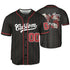 Black-Toe-Reimagined-Red-White-1s-NastyJamz-Jersey-Match-23-Floral-Custom-Text