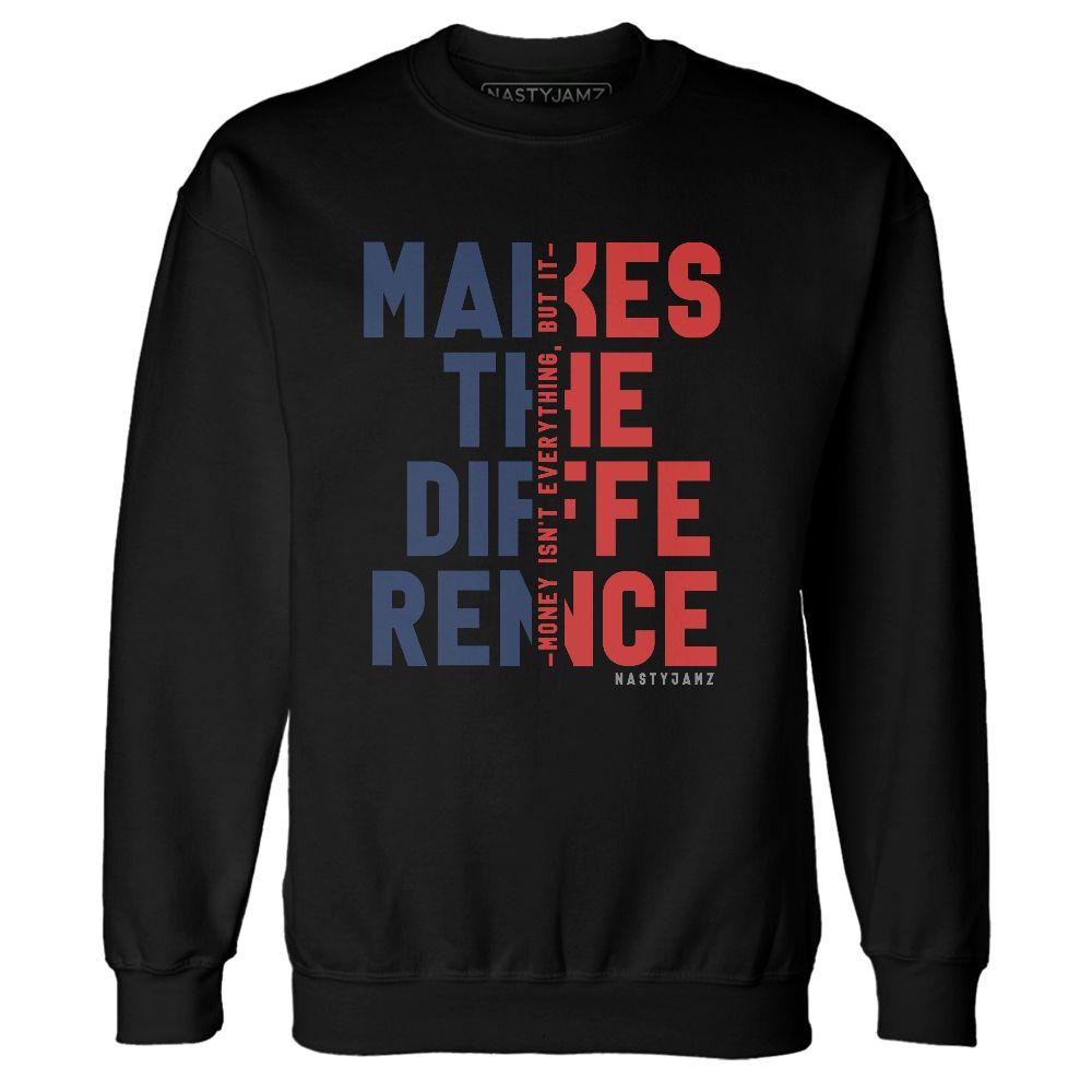 VaporMax-Gold-Navy-Midnight-NastyJamz-Sweatshirt-Match-Money-Makes-Difference