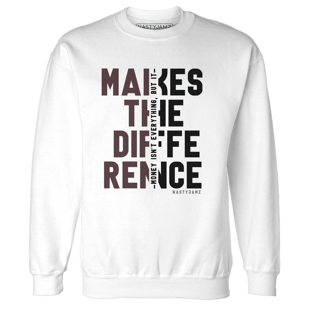 Burgundy-Crush-3s-NastyJamz-Sweatshirt-Match-Money-Makes-Difference