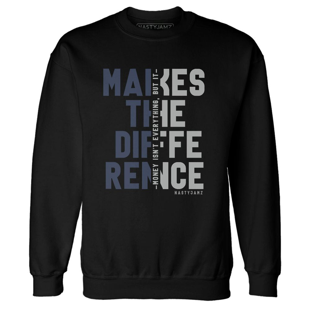 VaporMax-Metallic-Navy-Midnight-NastyJamz-Sweatshirt-Match-Money-Makes-Difference