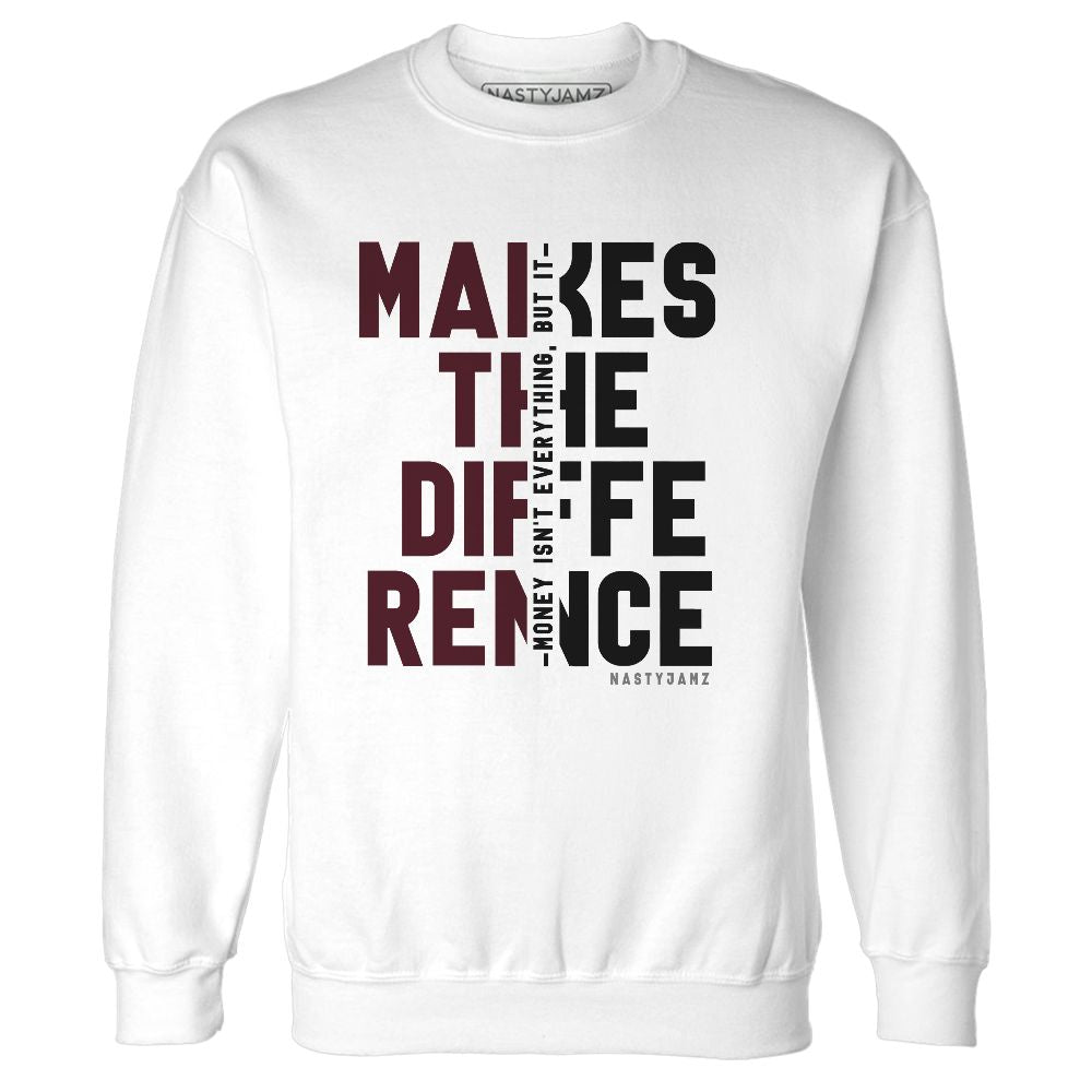 VaporMax-Night-Maron-Burgundy-NastyJamz-Sweatshirt-Match-Money-Makes-Difference