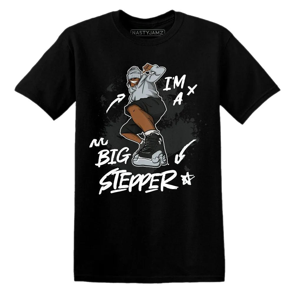 Wolf-Grey-12s-NastyJamz-T-Shirt-Match-Big-Stepper
