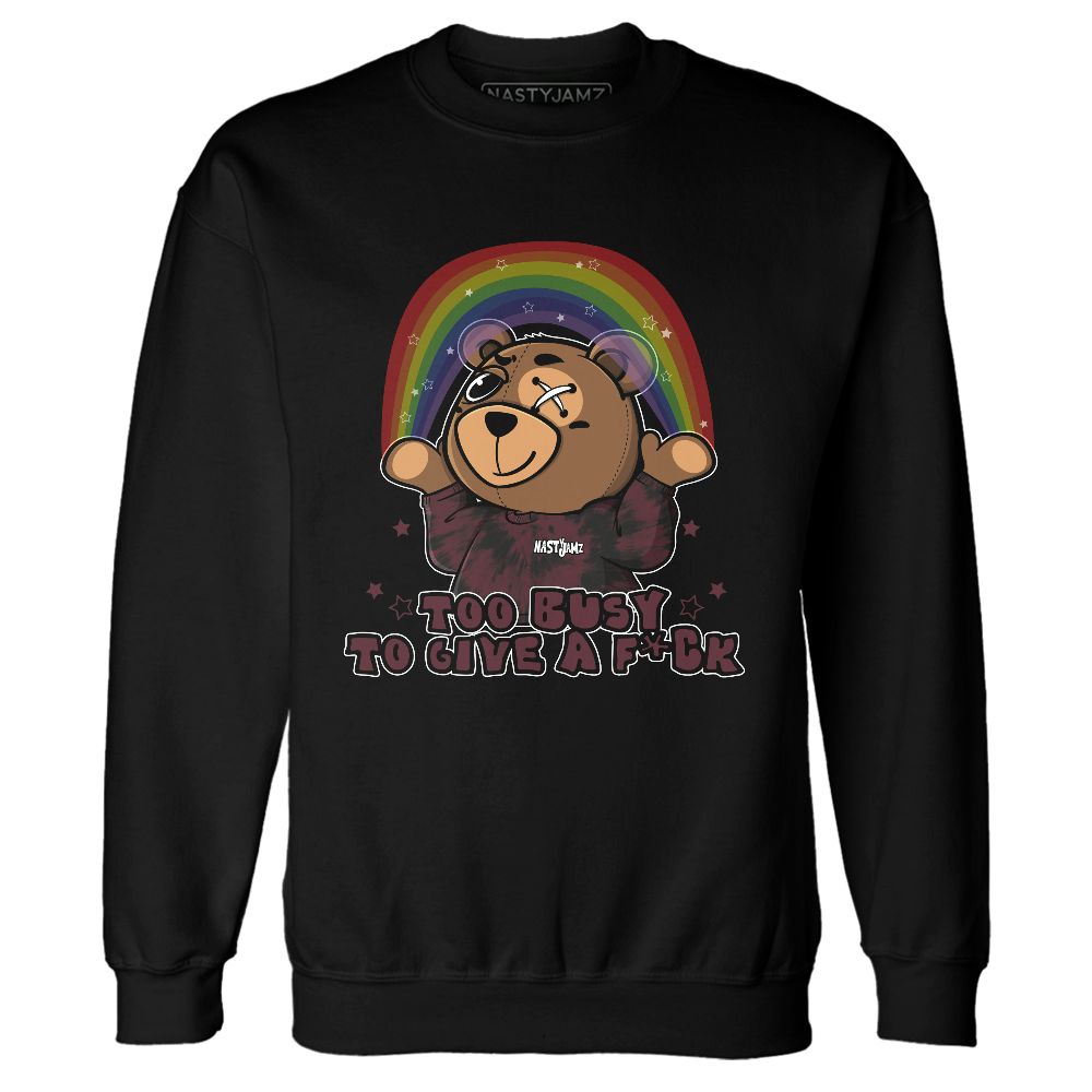 VaporMax-Night-Maron-Burgundy-NastyJamz-Sweatshirt-Match-BER-Doesnt-Care