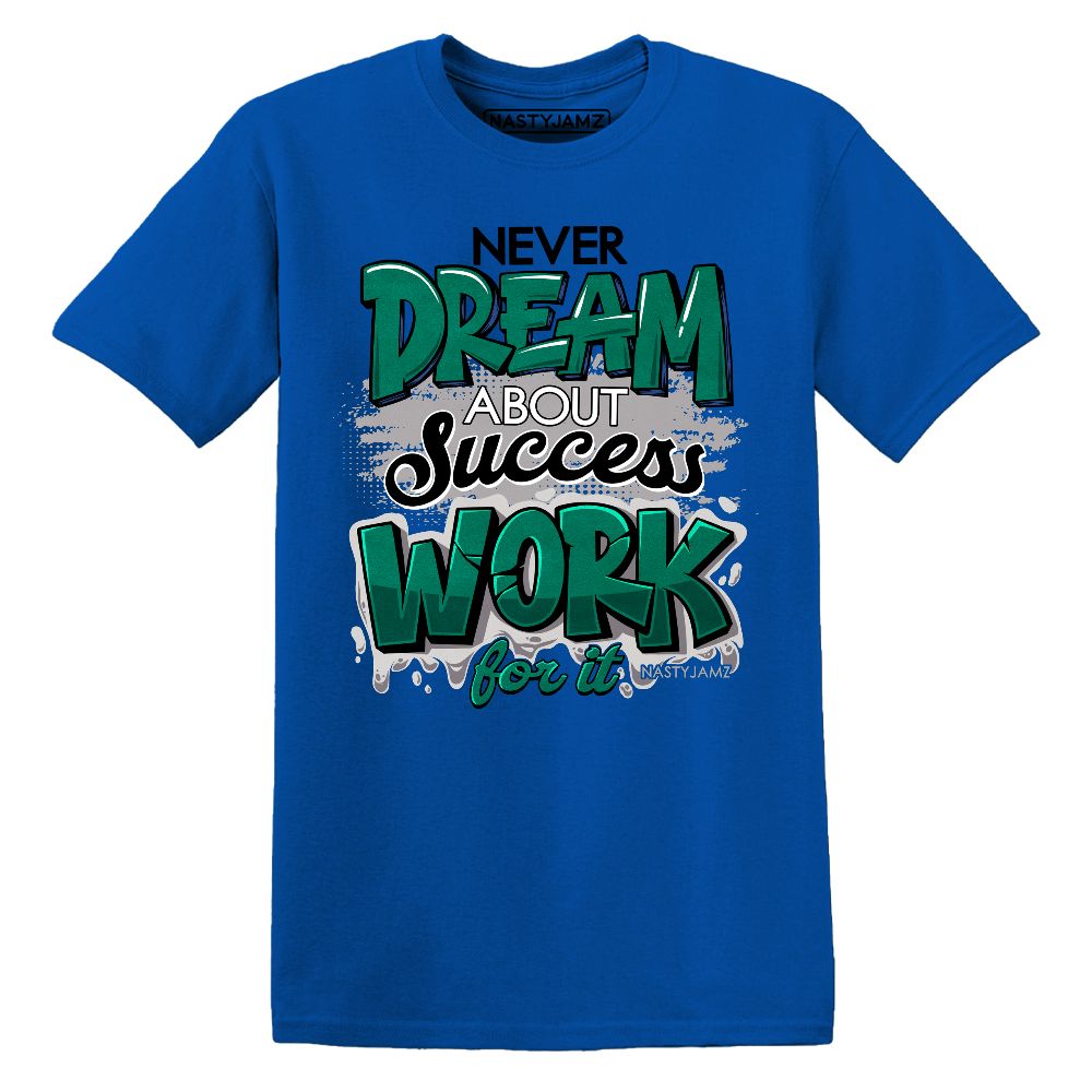 Dunk-Royal-Malachite-NastyJamz-T-Shirt-Match-Work-For-Dream