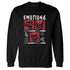 Bred-Velvet-11s-NastyJamz-Sweatshirt-Match-Emotions-Skull
