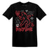 Dirty Love Skull.AJ 11 Bred Velvet.NastyJamz Website T-Shirt 2D