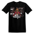 Black Girl Magic.AJ 11 Bred Velvet.NastyJamz Website T-Shirt 2D