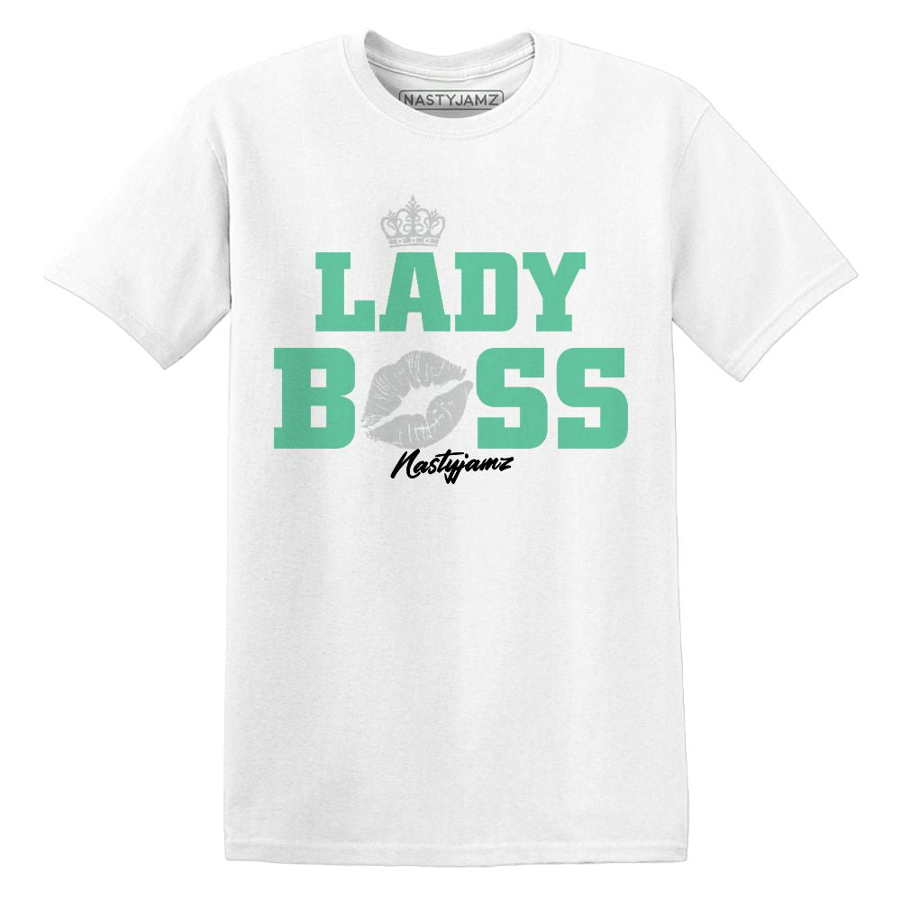 Green-Glow-3s-NastyJamz-T-Shirt-Match-Lady-Boss