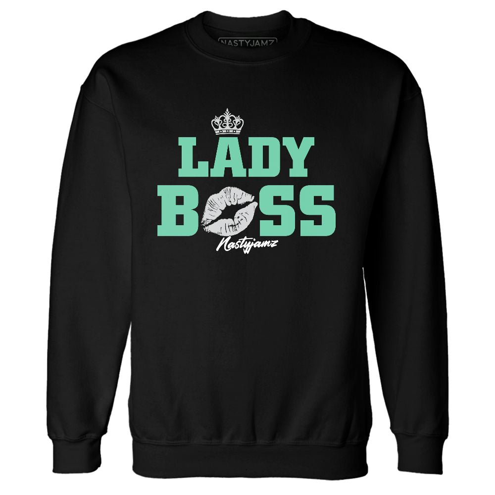 Green-Glow-3s-NastyJamz-Sweatshirt-Match-Lady-Boss