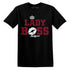 High-White-Team-Red-1s-NastyJamz-T-Shirt-Match-Lady-Boss