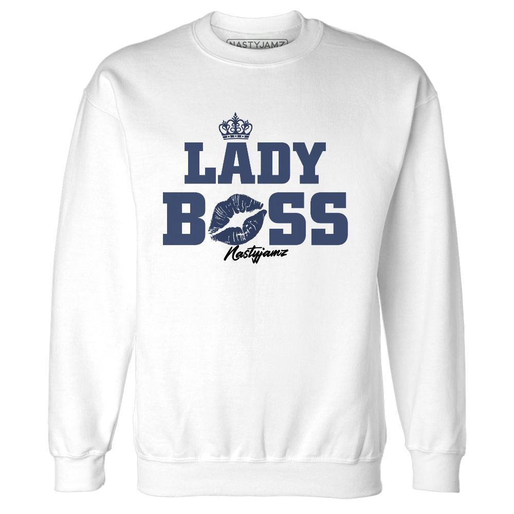 Low-Diffused-Blue-11s-NastyJamz-Sweatshirt-Match-Lady-Boss