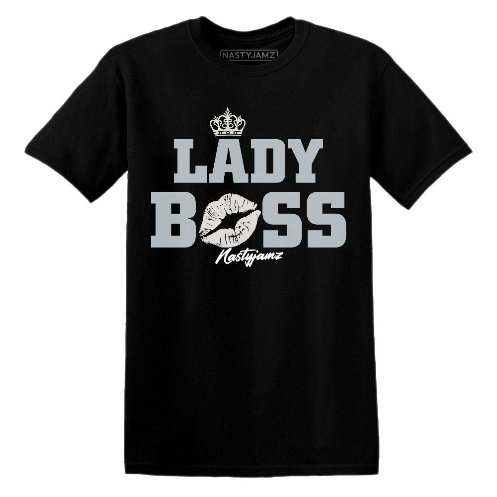 Wolf-Grey-12s-NastyJamz-T-Shirt-Match-Lady-Boss