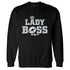 Wolf-Grey-12s-NastyJamz-Sweatshirt-Match-Lady-Boss
