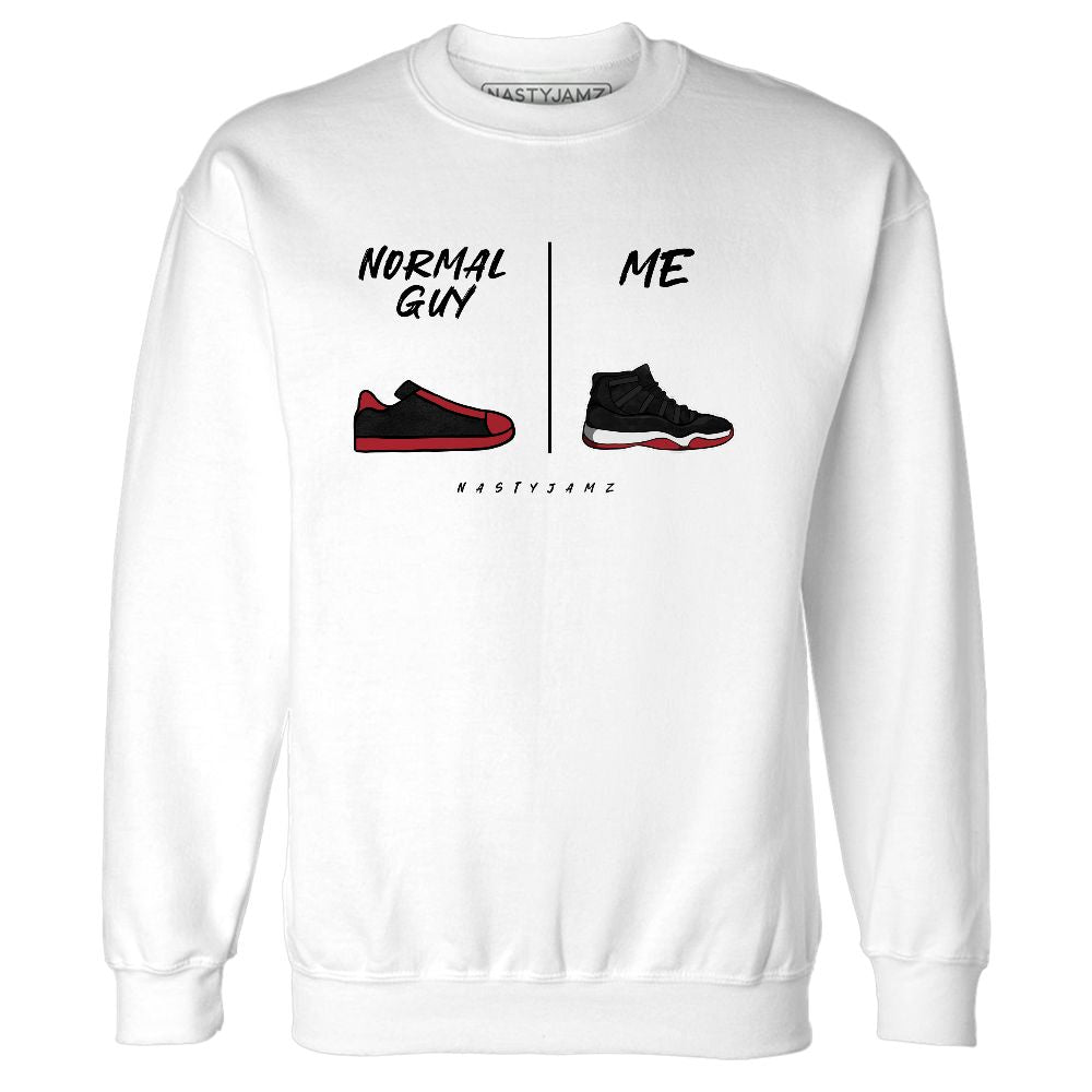 Bred-Velvet-11s-NastyJamz-Sweatshirt-Match-Normal-Guy-Shoe
