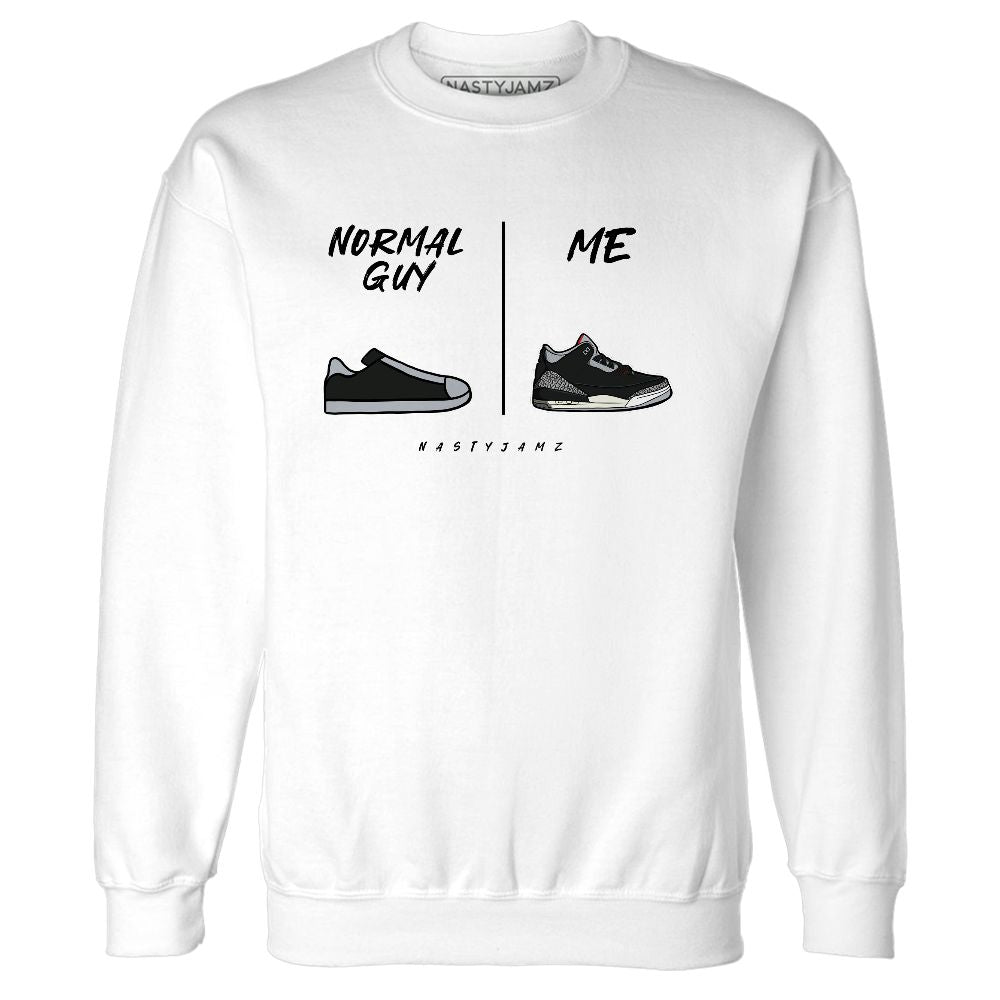Black-Cement-3s-NastyJamz-Sweatshirt-Match-Normal-Guy-Shoe