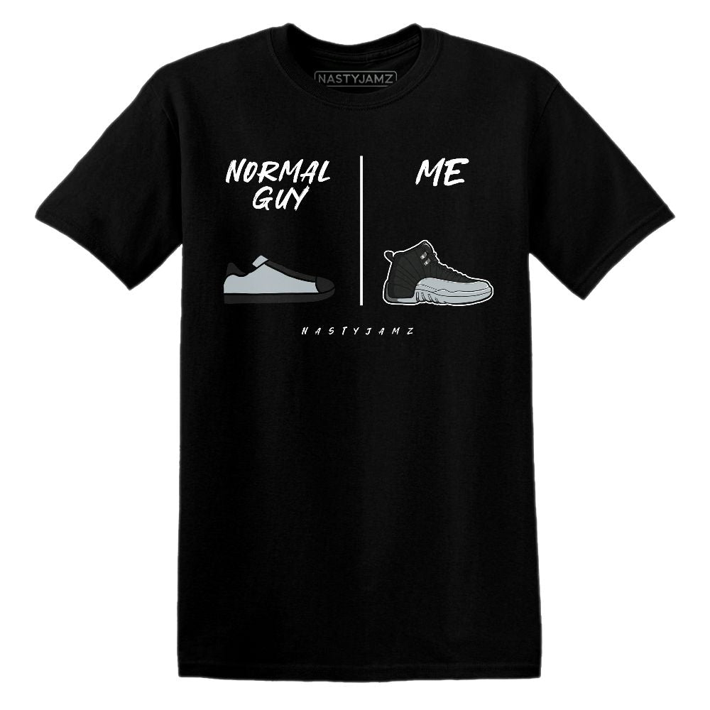 Wolf-Grey-12s-NastyJamz-T-Shirt-Match-Normal-Guy-Shoe