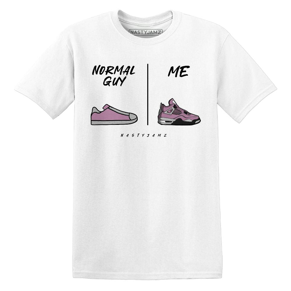 Orchid-Neutral-Grey-Black-White-4s-NastyJamz-T-Shirt-Match-Normal-Guy-Shoe