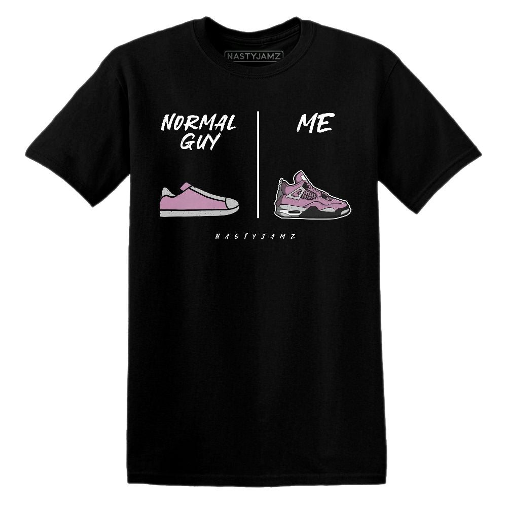 Orchid-Neutral-Grey-Black-White-4s-NastyJamz-T-Shirt-Match-Normal-Guy-Shoe