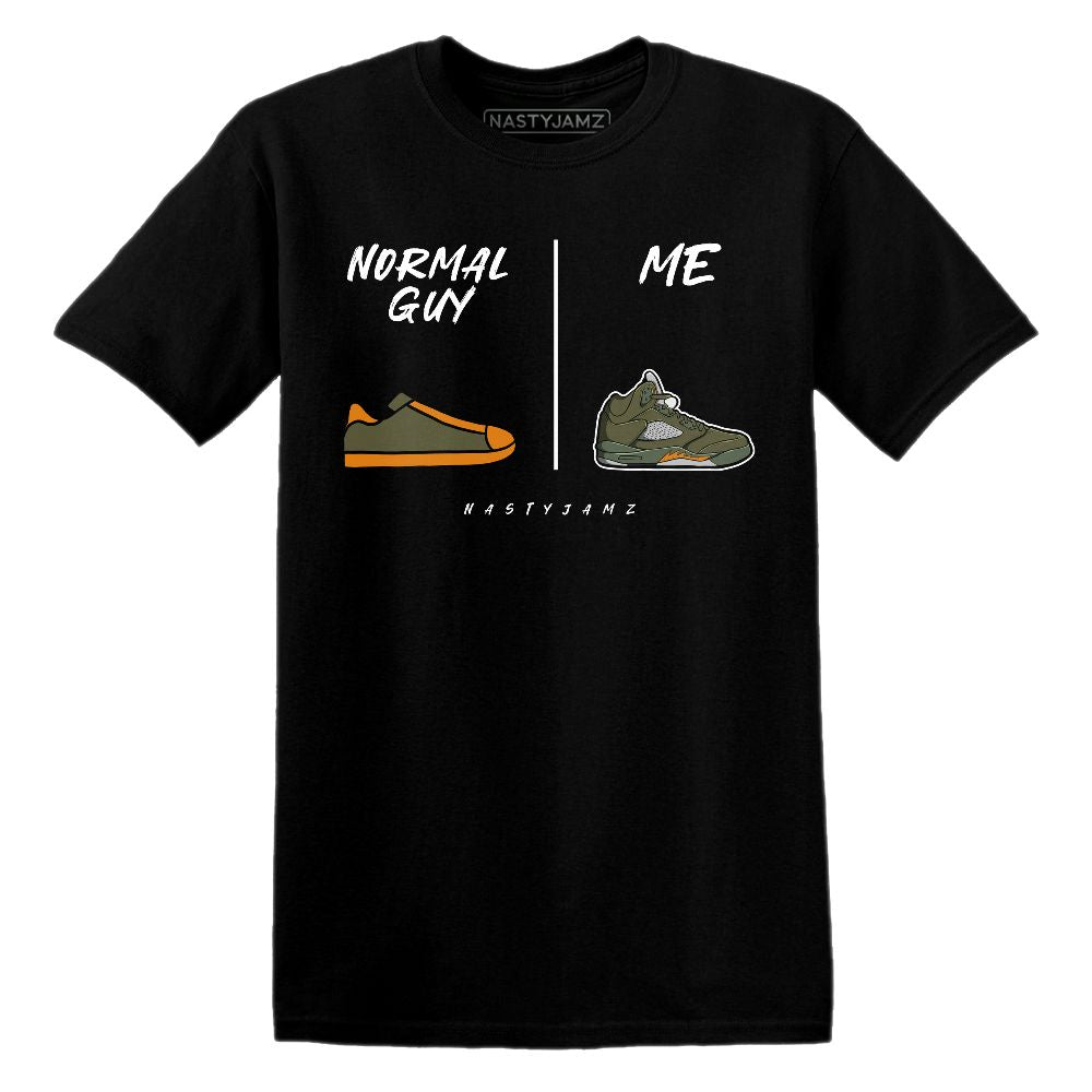 Olive-5s-NastyJamz-T-Shirt-Match-Normal-Guy-Shoe