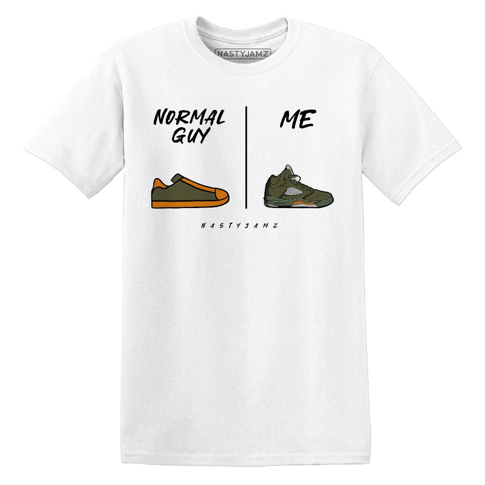 Olive-5s-NastyJamz-T-Shirt-Match-Normal-Guy-Shoe