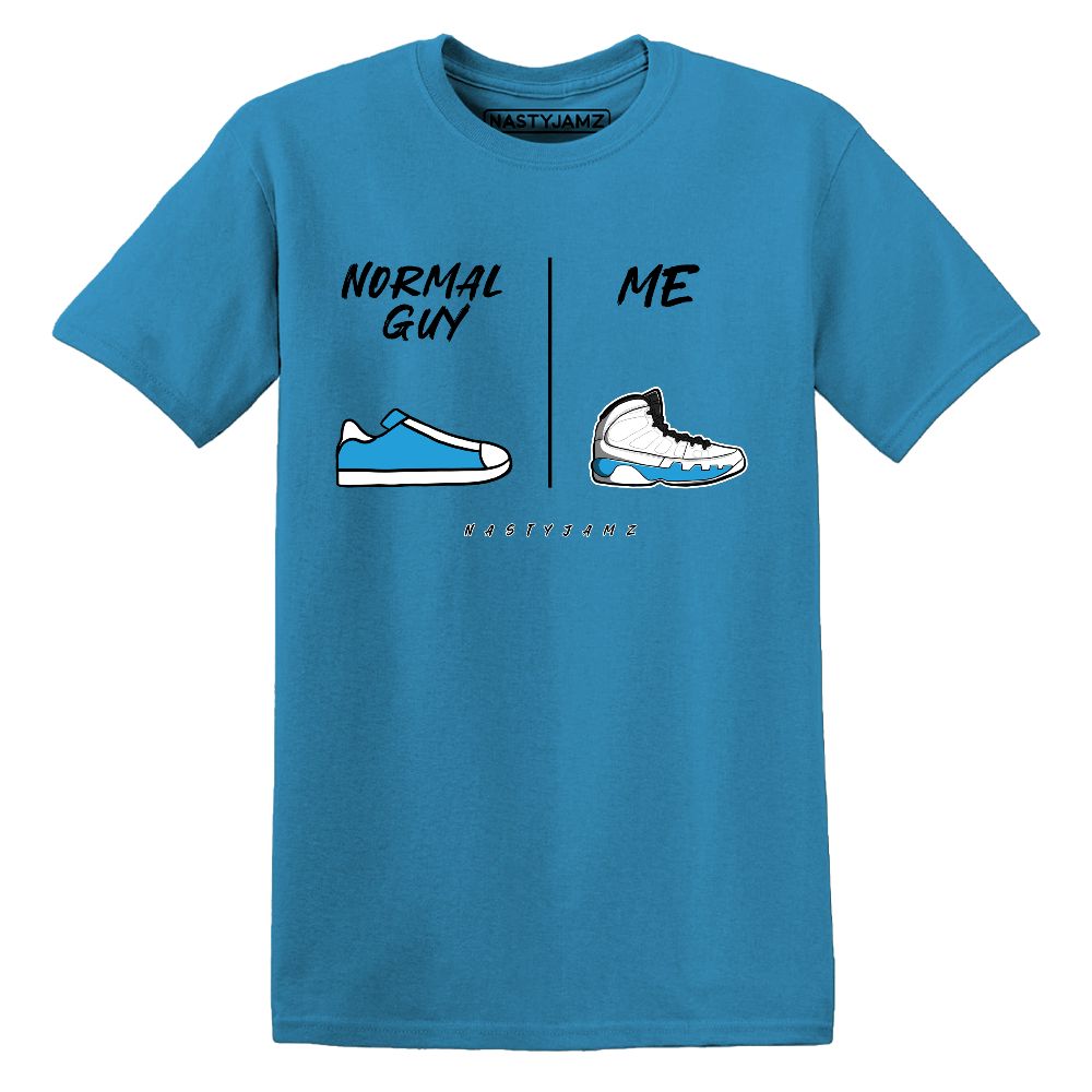 Powder-Blue-9s-NastyJamz-Premium-T-Shirt-Match-Normal-Guy-Shoe