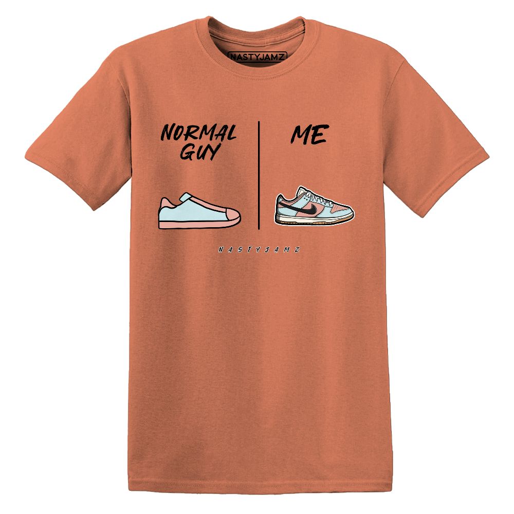 Dunk-Arctic-Orange-NastyJamz-Premium-T-Shirt-Match-Normal-Guy-Shoe