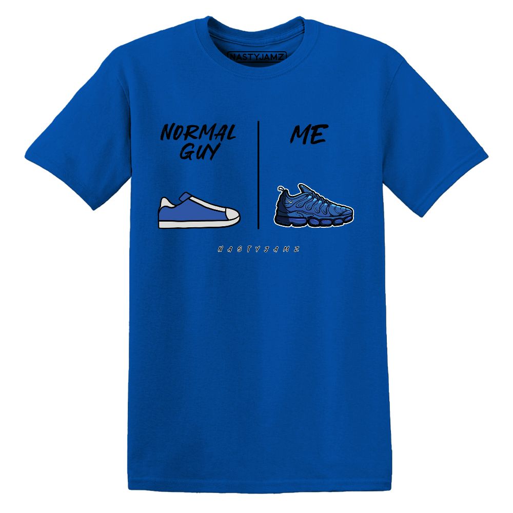 VaporMax-Game-Royal-Blue-NastyJamz-T-Shirt-Match-Normal-Guy-Shoe