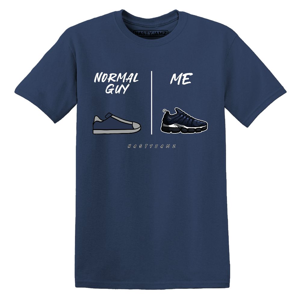 VaporMax-Metallic-Navy-Midnight-NastyJamz-Premium-T-Shirt-Match-Normal-Guy-Shoe