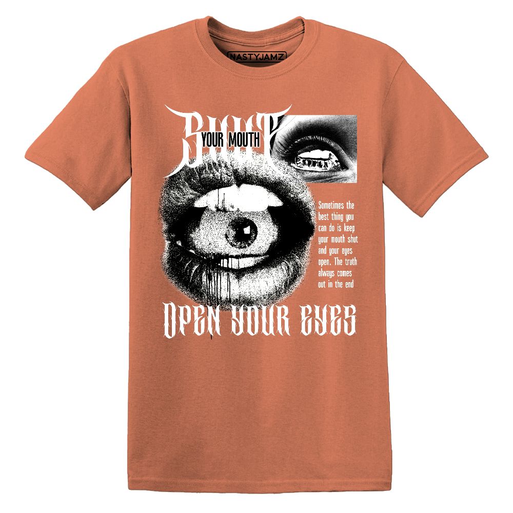 Dunk-Arctic-Orange-NastyJamz-Premium-T-Shirt-Match-Shut-Your-Mouth
