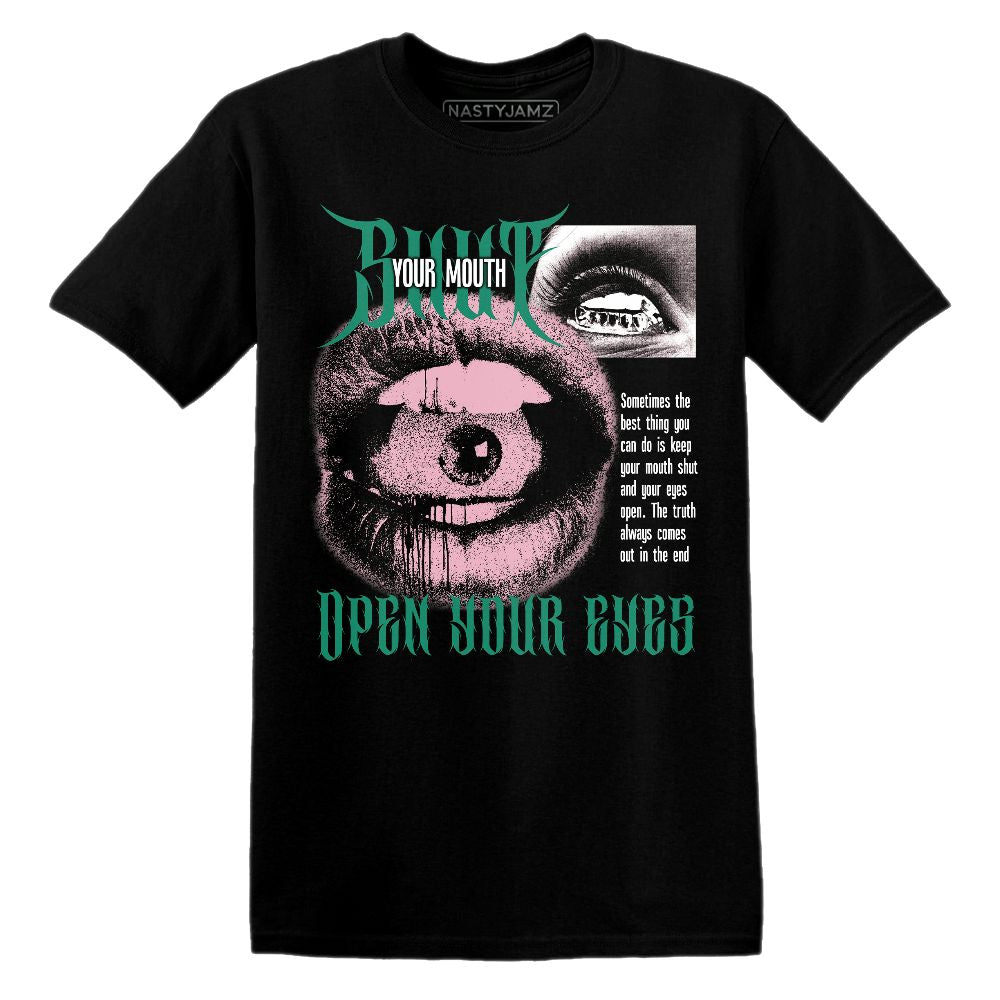 Dunk-Soft-Pink-Malachite-NastyJamz-T-Shirt-Match-Shut-Your-Mouth