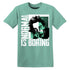 Green-Glow-1s-NastyJamz-Premium-T-Shirt-Match-Normal-Is-Boring