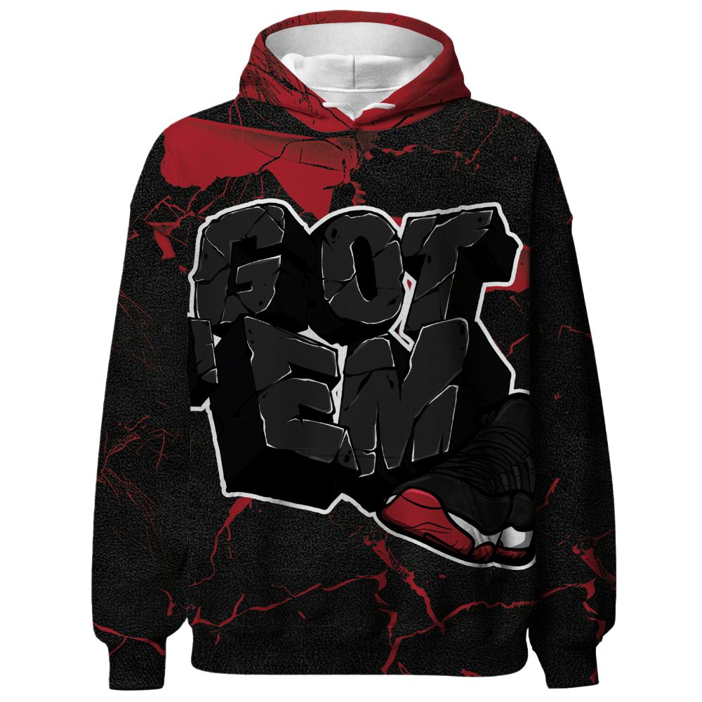 Bred-Velvet-11s-NastyJamz-Hoodie-Match-Got-Em-All-Over-Print