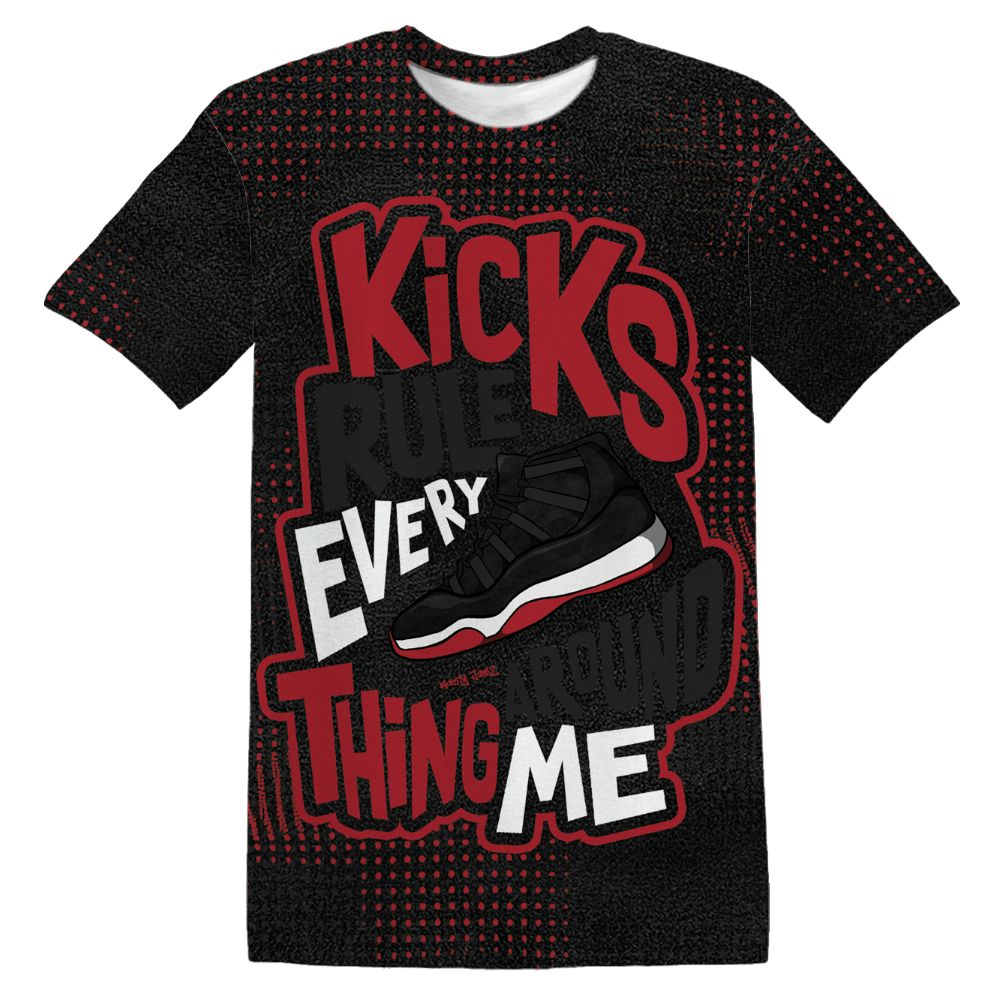 Bred-Velvet-11s-NastyJamz-T-Shirt-Match-Kicks-Rule-All-Over-Print