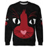 Bred-Velvet-11s-NastyJamz-Sweatshirt-Match-Meow-All-Over-Print