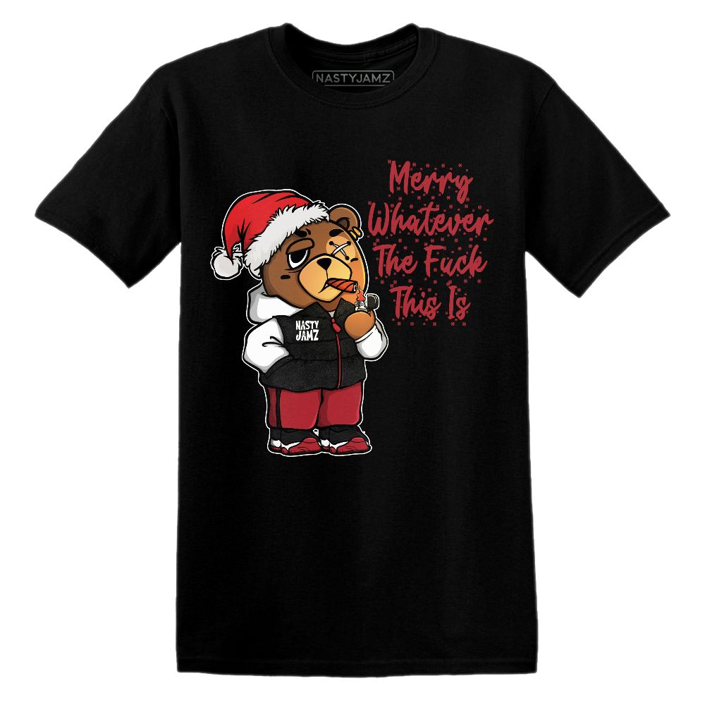 Bred-Velvet-11s-NastyJamz-T-Shirt-Match-Merry-Whatever