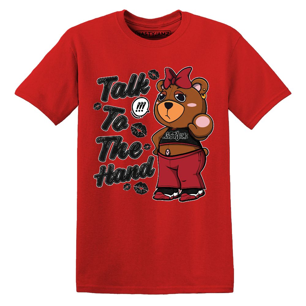 Bred-Velvet-11s-NastyJamz-T-Shirt-Match-Talk-To-The-Hand-BERNIE