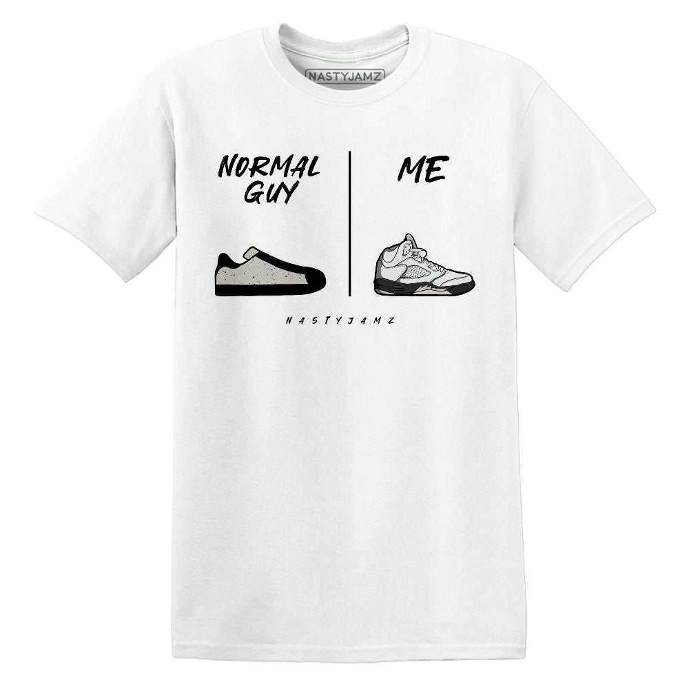 Reverse-Metallic-5s-NastyJamz-Premium-T-Shirt-Match-Normal-Guy-Shoe